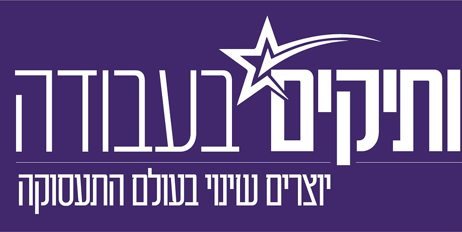לוגו ותיקים בעבודה